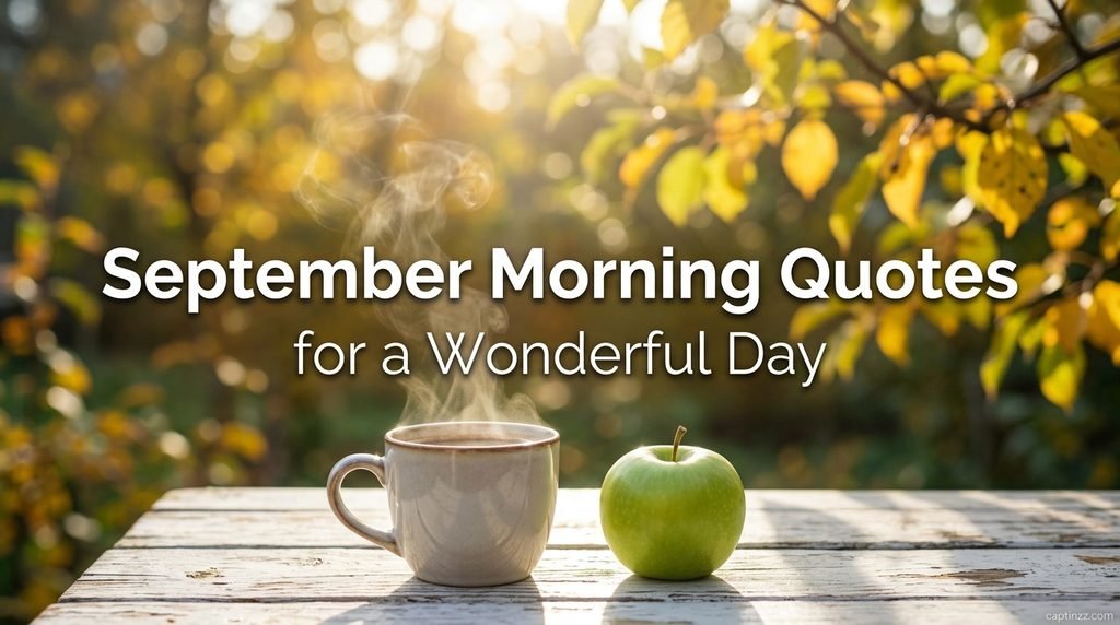 September Morning Quotes for a Wonderful Day