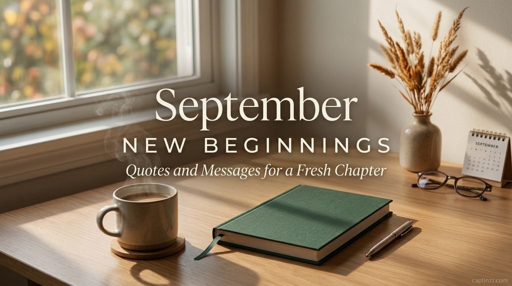 September New Beginnings Quotes and Messages for a Fresh Chapter