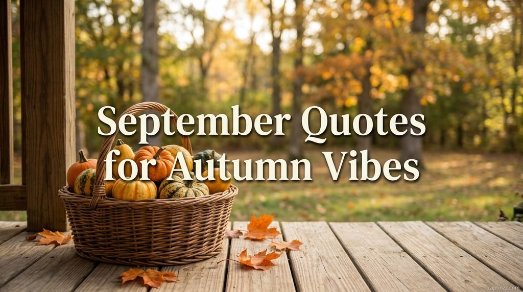 September Quotes for Autumn Vibes
