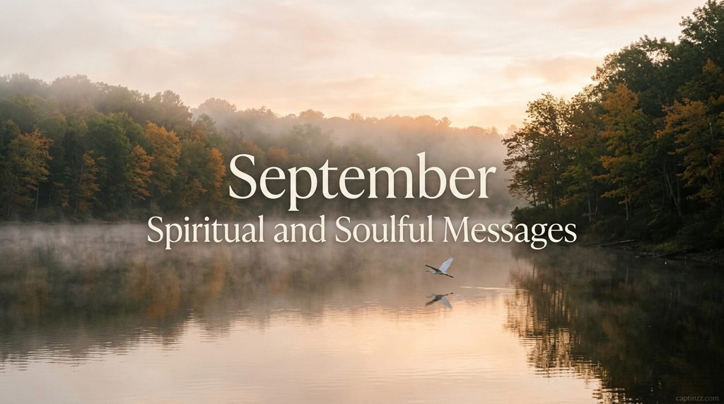 September Spiritual and Soulful Messages