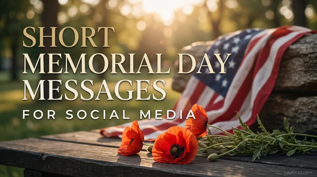 Short Memorial Day Messages for Social Media