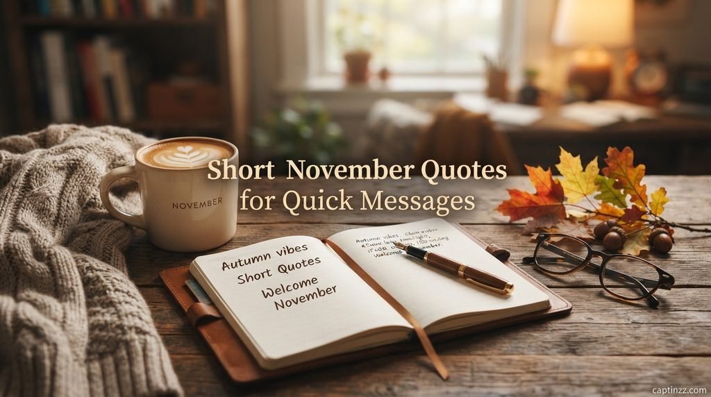 Short November Quotes for Quick Messages