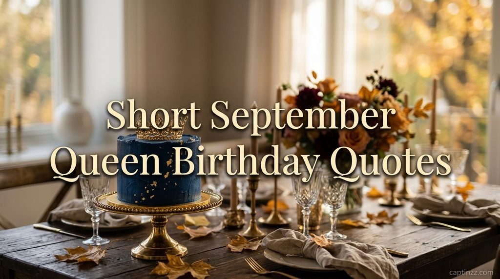 Short September Queen Birthday Quotes