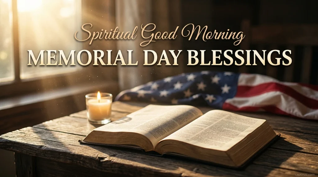 Spiritual Good Morning Memorial Day Blessings