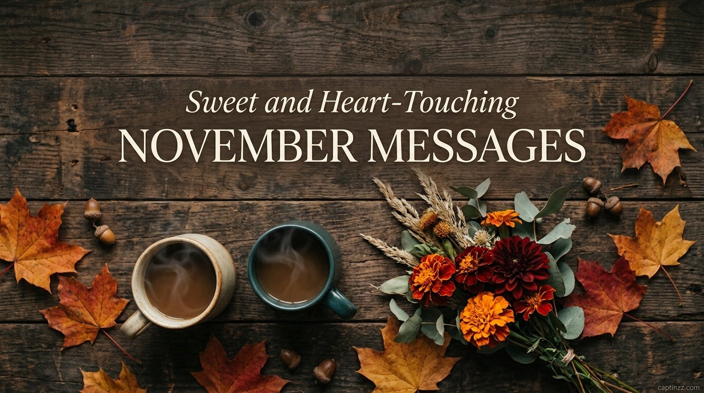 Sweet and Heart-Touching November Messages