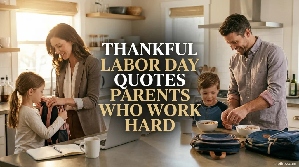 Thankful Labor Day Quotes for Parents Who Work Hard