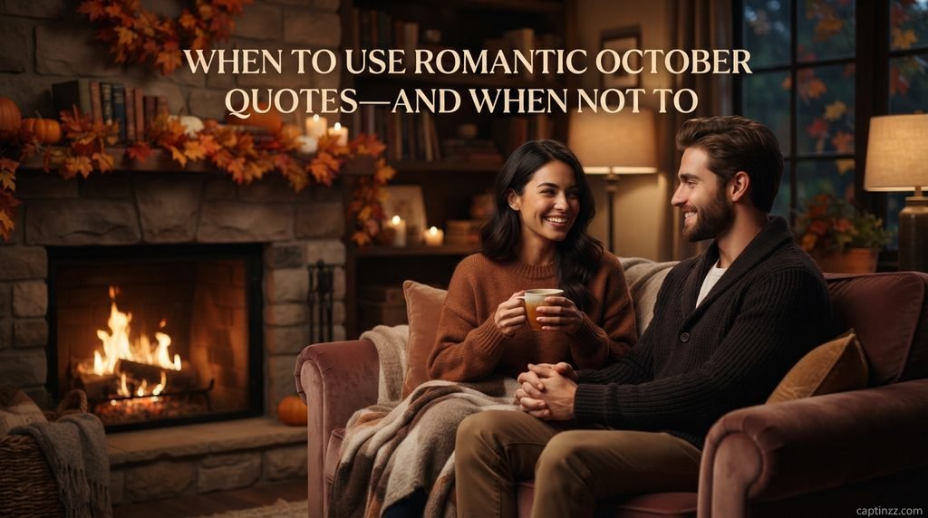 When to Use Romantic October Quotes—and When Not To