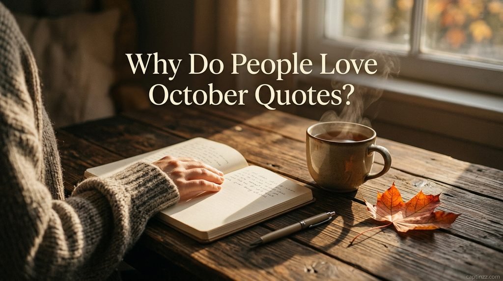 Why Do People Love October Quotes?